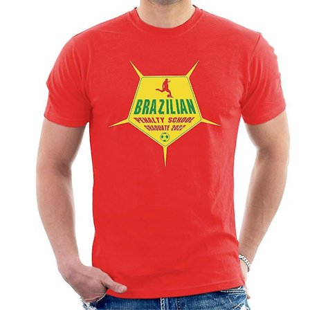 Brasilien Penalty School World Football 2022 T-shirt herr