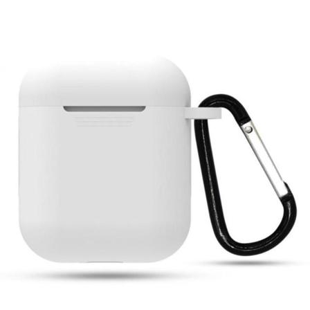 Suojaava tyylikäs silikonikotelo Airpodille Vit