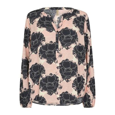 Soyaconcept, Blouses Roze, Dames, Maat:M,Viscose