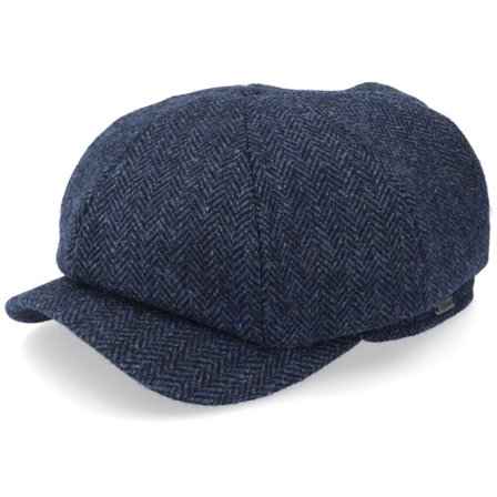 Wigéns - Modrá flatcap Kšiltovka - Newsboy Classic Cap Navy Flat Cap @ Hatstore