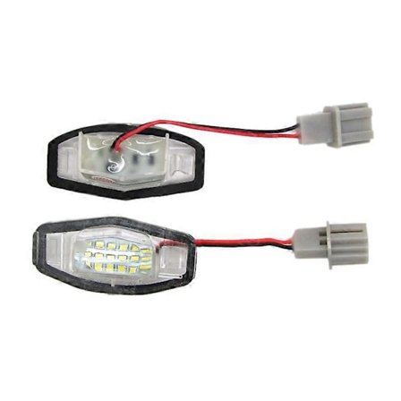 1 par LED nummerpladelys til Accord
