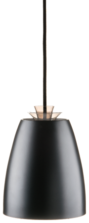 SG Armaturen Bell Mini Pendelarmatur Svart/hvit, Belysning