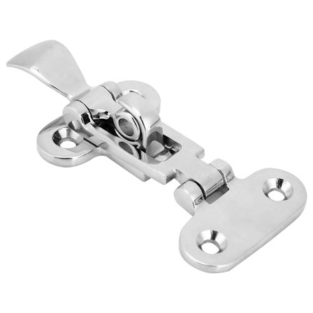 Rustfrit stål marinebåd dækslås haspe skab hardware tilbehør