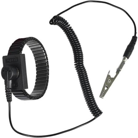 Antistatiske armbånd, antistatiske justerbare belagte metallarmbånd