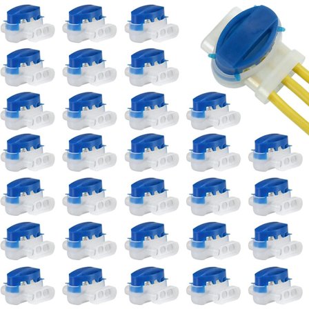 30 stk. - Gel konnektor - model 314 - kabelkonnektor - ledningskonnektorer til perimeterledning - vandtæt