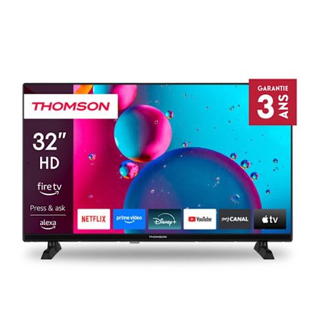 LED-TV 32'' - THOMSON - 32HF2S34 - HD - Alexa - Trippeltuner - Smart TV