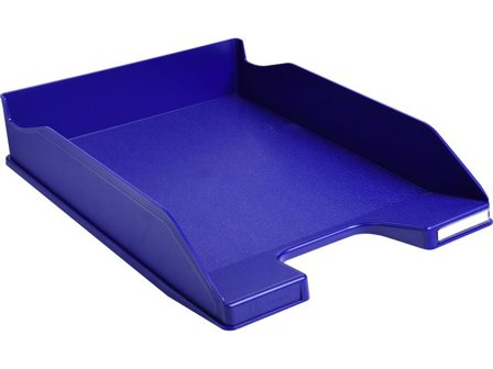 EXACOMPTA Brevkorg Combo2 A4+ Standard blå - Lyreco - Kontorsmaterial - Till skrivbordet - Brevkorgar