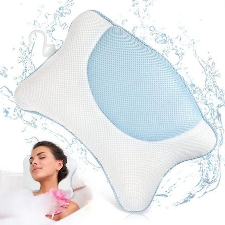Kylpyammetyyny, niskatyyny kylpyammeeseen 4 vahvalla imukupilla, mukava kylpytyyny, kylpytyyny kylpyammeeseen, tyyny sopii kylpyammeisiin ja koteihin