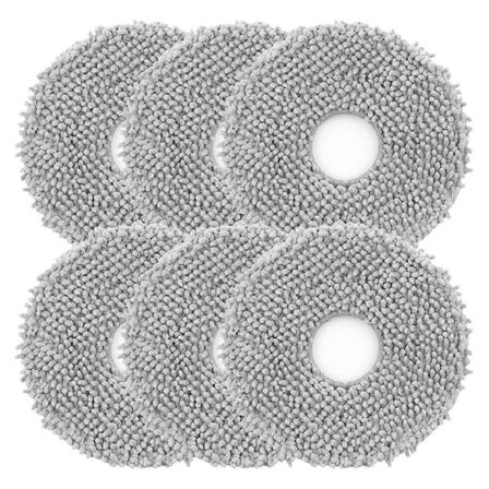 Mikrofiber moppeklud til Roborock Q Revo/Qrevo MaxV/Qrevo S/Qrevo Pro robotstøvsuger, vaskbar moppe