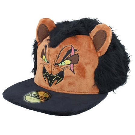 Difuzed - Brun snapback Caps - The Lion King Scar Plush Brown/Black Snapback @ Hatstore