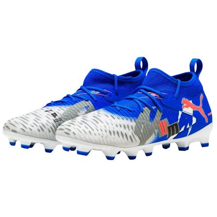 Puma Barn/Barn Future 8 Match Forever Fotbollsskor för Fast Underlag
