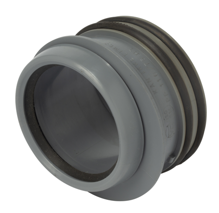 Pipelife 2828146 Supistusosa sisäviemäreihin 110 x 75 mm, Sisätilaviemäri