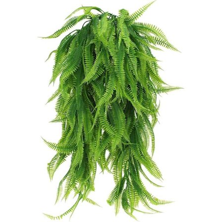 1 stk. kunstig bregne falsk plante Boston blad kunstig falsk F