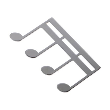 Klaverer Stander Sangbog Sideholder Clip Musik Node Nodebog Clips Ark Keyboard Metal Bærbar Klemme til Øvelse