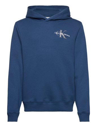 Small Monogram Hoodie Blue Calvin Klein