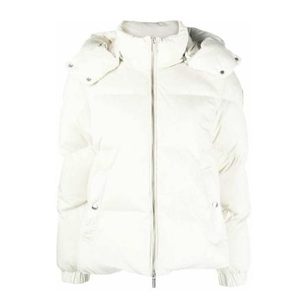 Woolrich Beige Down Jas , Beige , Dames , Maat: XS