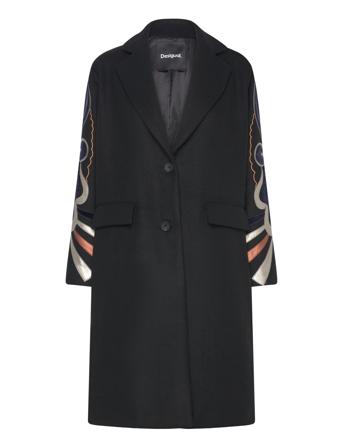 Desigual Coat Cracovia Svart