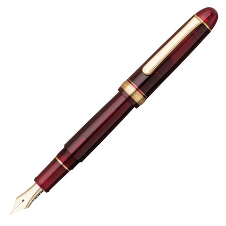 Century Gold Trim Fountain Pen Bourgogne Soft Fine