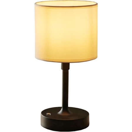 Justerbar Bordlampe, Moderne LED Skrivebordslampe i Metal, USB-Genopladelig Lampe_TF_TF