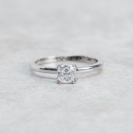 Förlovningsring Lilja, 18K Vitguld 0.30 Carat - Förlovning- och vigselringar