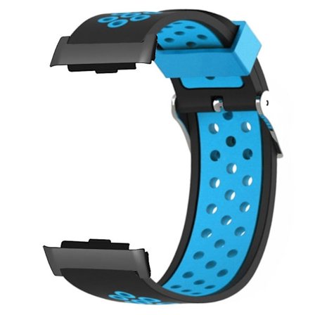 Huawei Watch D:lle säädettävä silikoni+metalliranneke, hengittävä ranneke