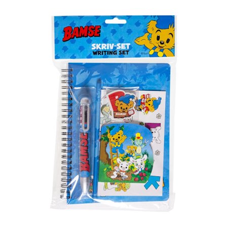 Bamse Skrivesæt med Klikpen