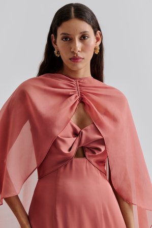 Malina - Dixie Cape - One Size - Terracotta