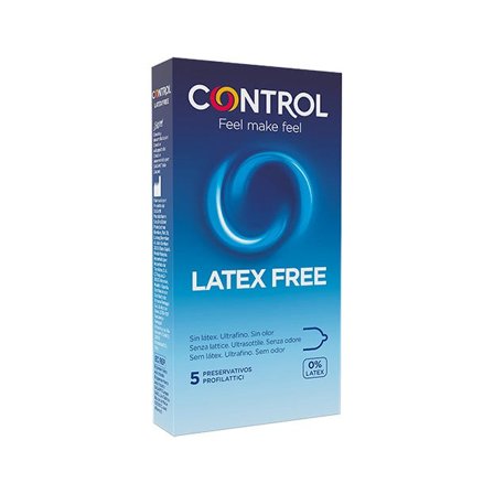 Control New Latex Free 5 Pezzi