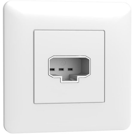 Schneider Electric Exxact WDE005013 Lamputtag DCL, för väggmontage, infällt, Strömbrytare & vägguttag