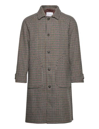Michael Houndstooth Coat 2.0 Brown Les Deux