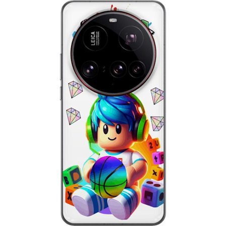 Kompatibel Mobilcover til Xiaomi Xiaomi 15 Ultra Farverig Roblox-illustration med spilkarakter, legetÃ ̧j og energi, perfekt til gamingfans og bÃ ̧