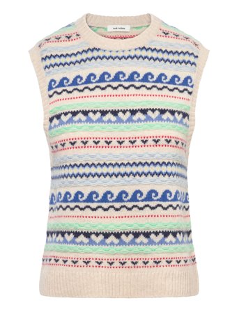 Malik Vest Patterned Nué Notes