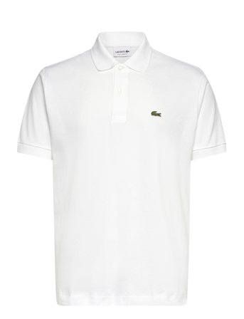 Lacoste Classic Fit L1212 Original Polo Shirt - White - S