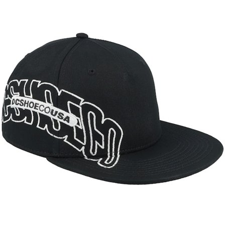 DC - Musta snapback Lippis - Dc Omega Cap Black Snapback @ Hatstore