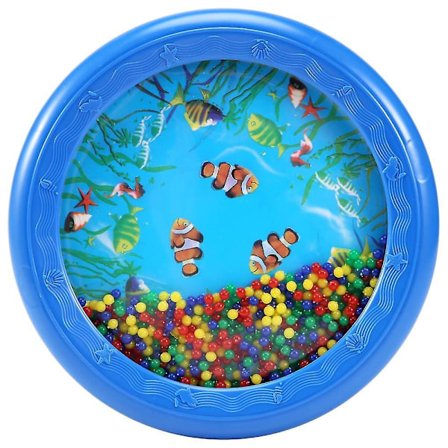 Ocean Wave Bead Drum Gentle Sea Sound Educational Toy Tool For Ba