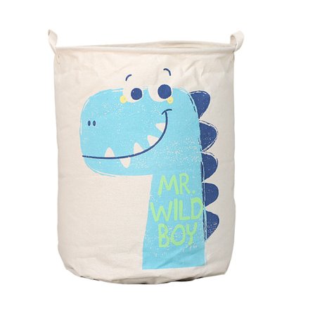 Bomull Lin Kurv, Sammenleggbar Oppbevaringskurv, Oppbevaringskurv Lekearrangør