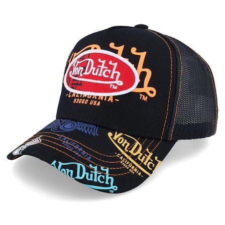 Von Dutch - Bra Black Trucker Trucker Black Cap - @ Hatstore