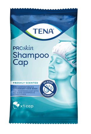 Tena Shampoo Cap fuktet hette 1 stk
