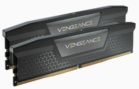 Corsair 5200Hz 16GB (2 x 8GB) Vengeance DIMM Unbuffered XMP 3.0 Black 1,25V