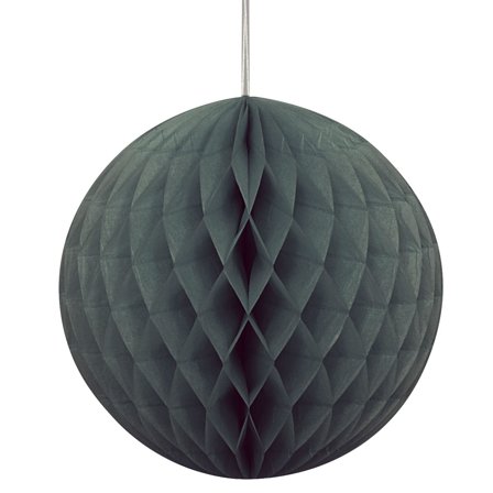 Hängande Honeycomb Boll Svart