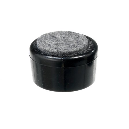 External plastic foot, Ø 25 mm