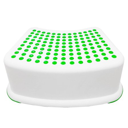 Grön pall för barn - Perfekt för potträning, badrum, sovrum, lekrum