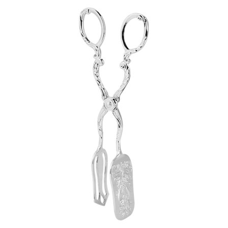 Matklämma Serveringstång Vintage Zink Legering Bröd Buffé Fest Kök Bordsartiklar