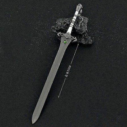 God of War Nøkkelring Kratos Blades of Chaos Spill Anime SverdLeke Våpen Meta Modell Middelaldersk Spill Perifere Leker for Gutter