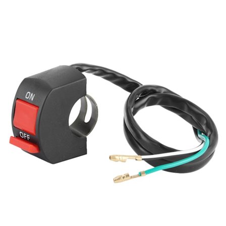 Universal Motorsykkel LED Lysbryter Styre Lyskontroll På Av 22-25 mm