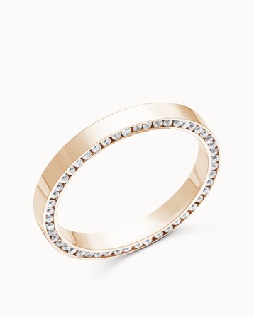 Alliancering Jennifer 18K Rosaguld 5mm - Forlovelsesringe & Vielsesringe hos Vanbruun