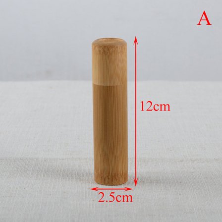 4 storlek bambu tub te box lufttät liten behållare kryddor stor