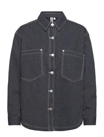 Onlmerle L/S Stripe Shirt Cc Pnt ONLY Navy