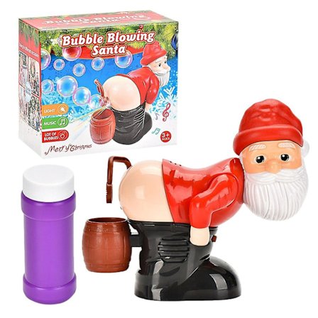 Jolly Santa Automatisk Prompeboblemaskin Leke & Dekorasjon[JSR]