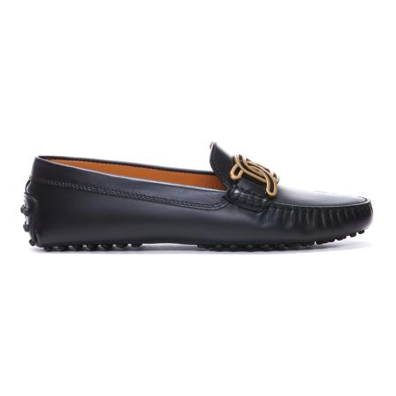 Tod's, Loafers Czarny, Kobieta, Rozmiar: 37 EU